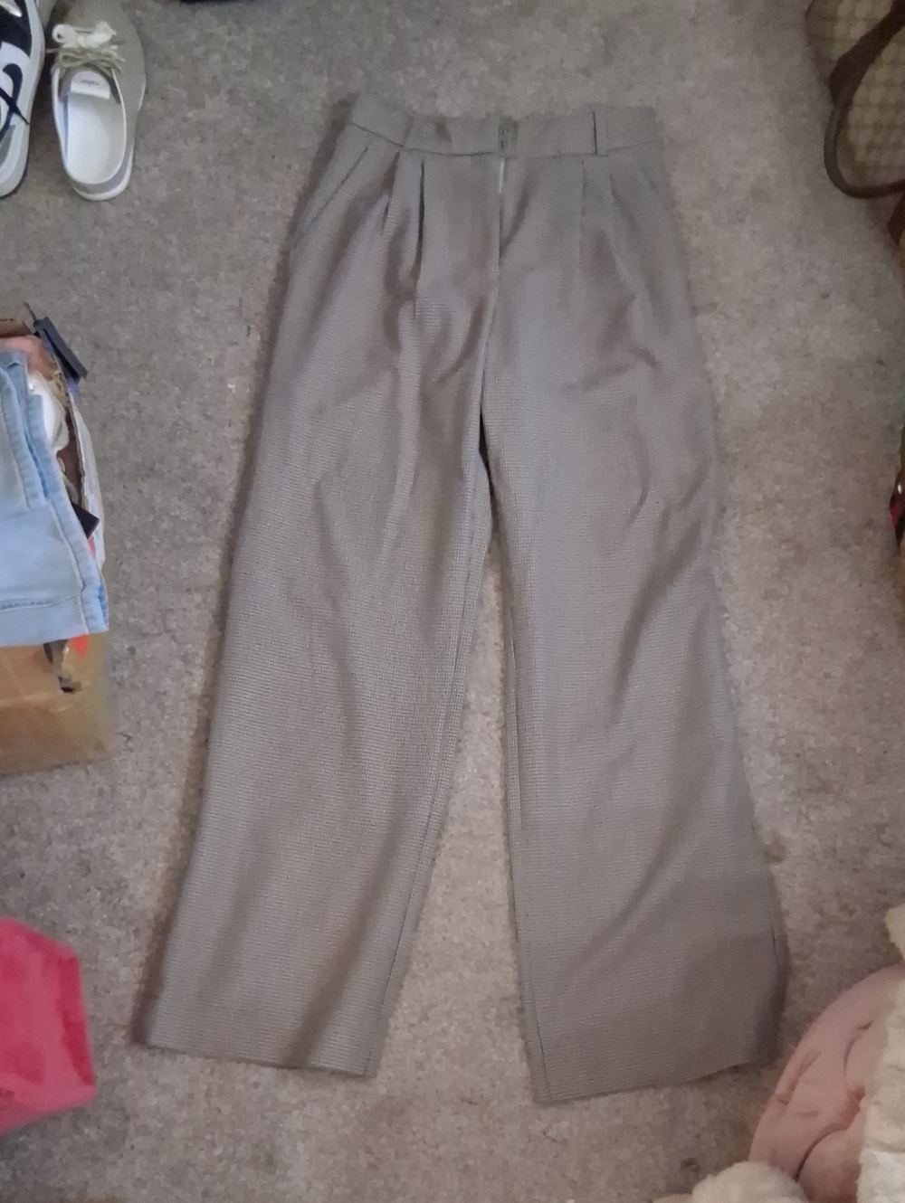 High Rise A&F Solne Tailored Pant